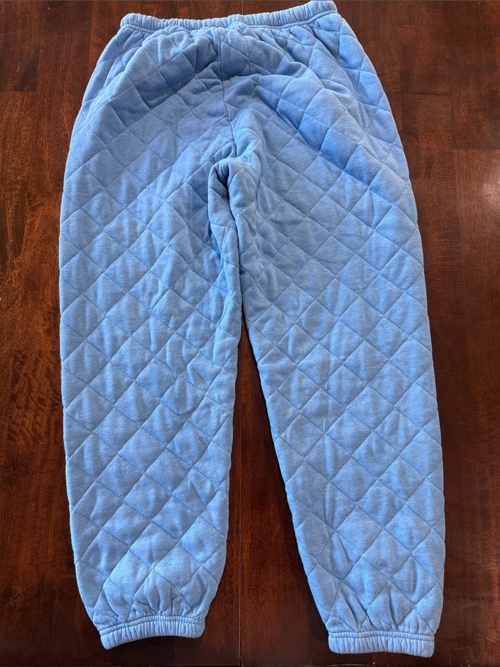 Aviator Nation Quilted Sweatpants XL Ocean Blue - Picture 4 of 6